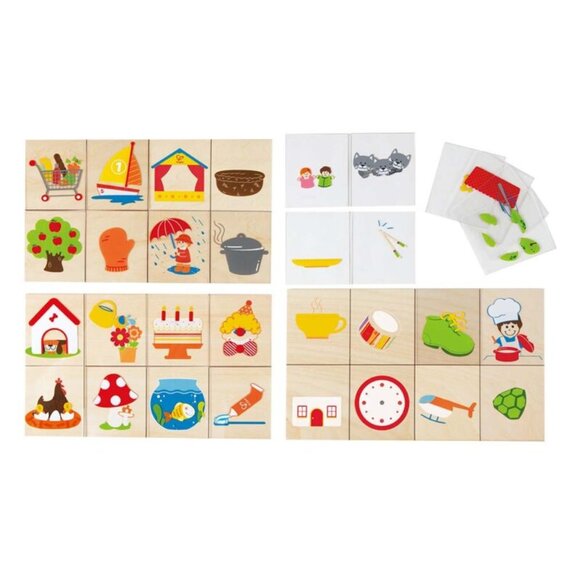 New in Box Hape Combino Wooden Card Learning Game - Picture 4 of 11